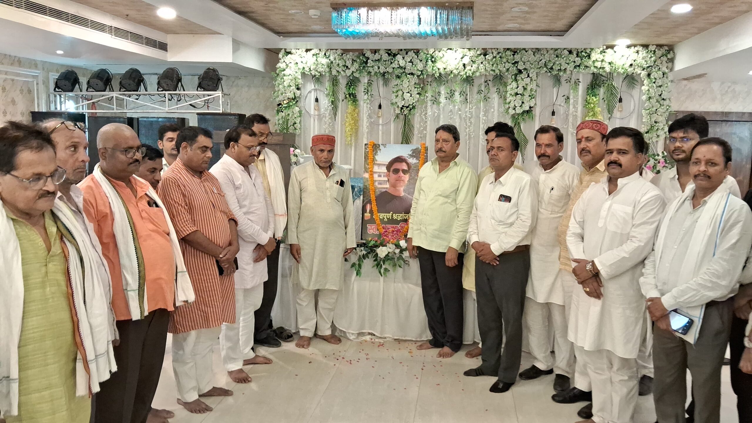  भरत तिवारी के हत्या पर आक्रोश,सामाजिक संगठनों ने की श्रद्धांजलि सभा